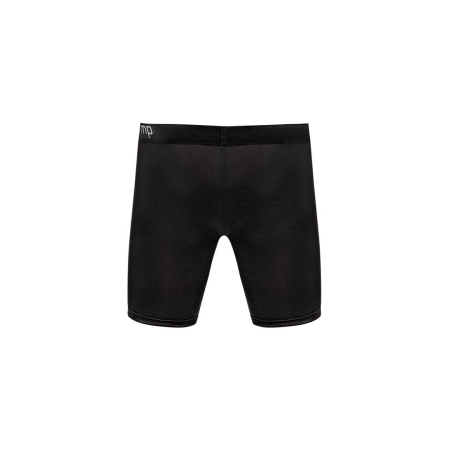 Male Power Black Nite Long Compression Shorts M Black