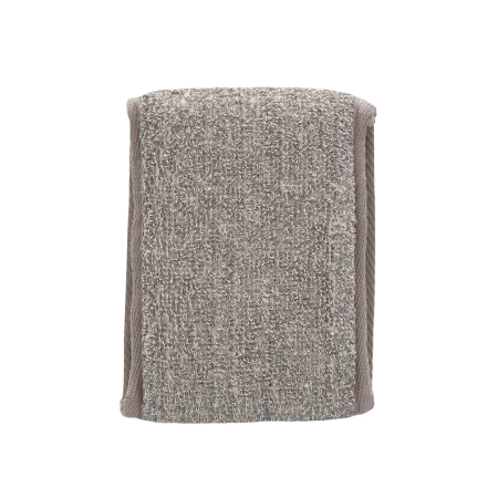 Touche Hand Insert Bath Sponge Flax & Hemp with Charcoal - Dual-Sided