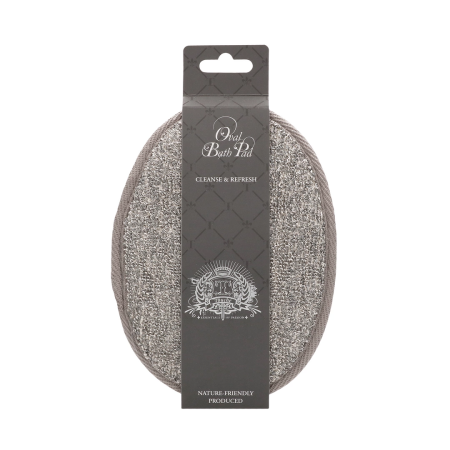 Touche Oval Bath Pad Bamboo Charcoal & Flax Universal Size