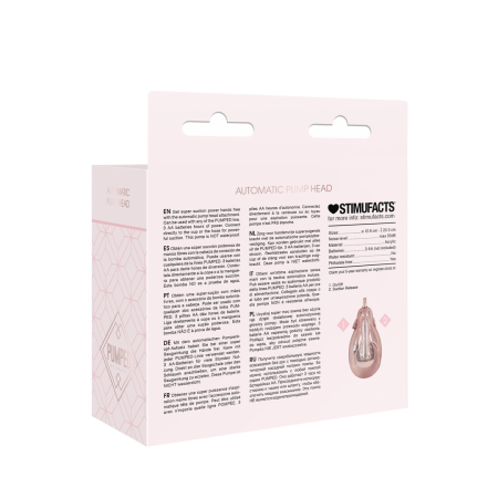 Shots Pumped Automatic Pump Head - Universal Suction Attachment