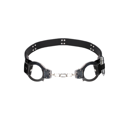EasyToys Adjustable Bondage Cuff Belt with 3 Sturdy Attachment Rings