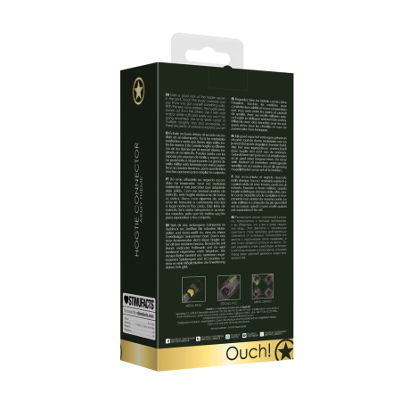 Shots Hogtie Connector Army Pattern Strong Bondage System