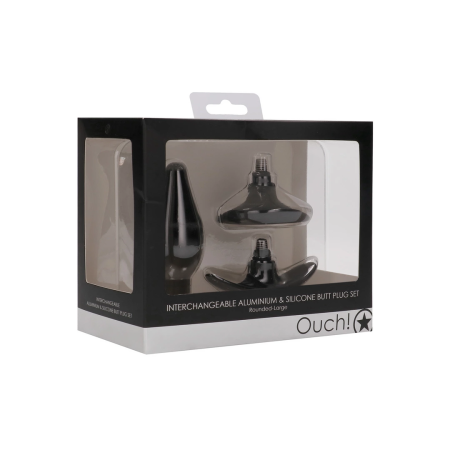 Sinner Gear Interchangeable Plug Set Rounded Large Aluminium/Silicone