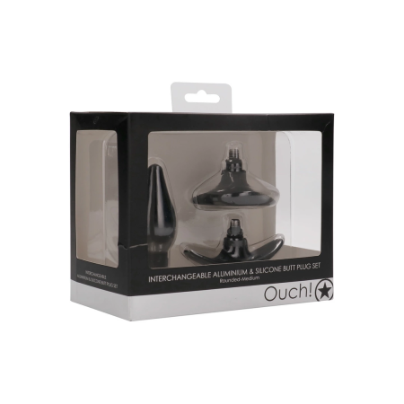 Sinner Gear Interchangeable System Rounded Plug Medium Aluminum Silicone