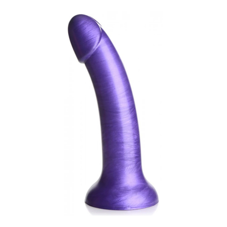 G-Tastic Metal Silicone Model 17.8 cm - Elegant Metallic Intimate Device