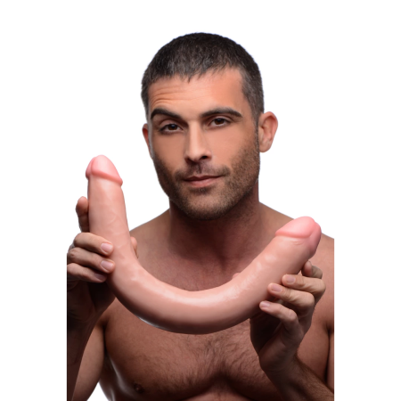 XR Brands Master Series Double-Ended Model 17.5" Light PVC Flexible