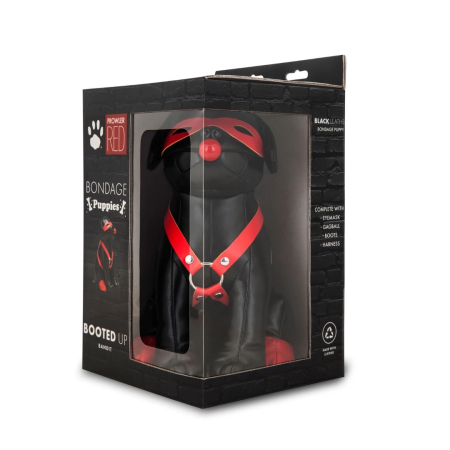 Prowler Booted Up Bandit Collectible Pup Figure with Red Accessories