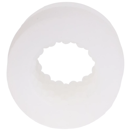 Doc Johnson Helping Head Silicone Sleeve Frosted 2”