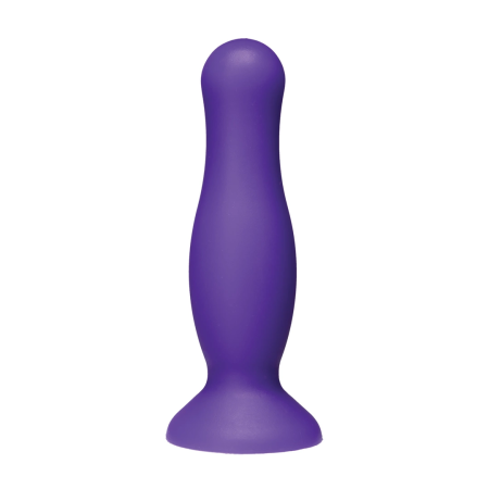 American Pop Mode Silicone Anal Plug 10 cm - Ergonomic, Soft Touch, Black