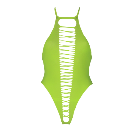 NEON High-Cut Body UV-Activated Stretch Neon Pink Size XS/XL