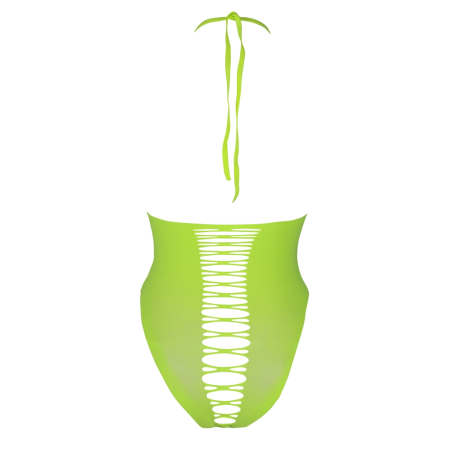 NEON High-Cut Body UV-Activated Stretch Neon Pink Size XS/XL