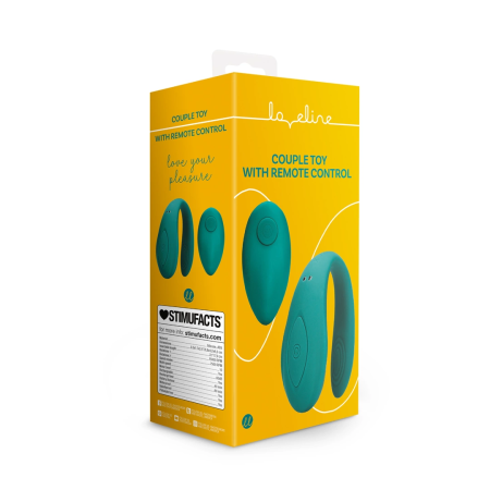 Loveline Bimini Blue Intimate Device for Couples with Remote Control