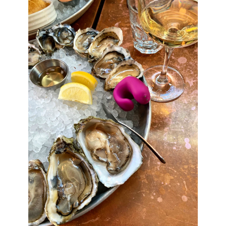 Gvibe G-Ring XL Sweet Raspberry - Multifuntional Vibrating Ring, XL Size