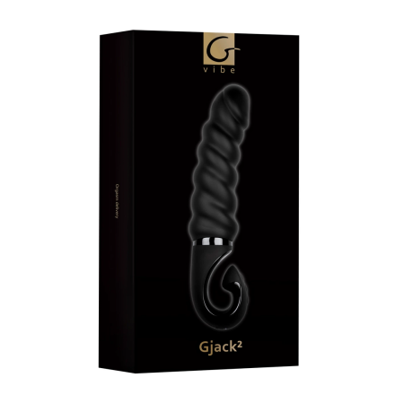 Gvibe Gjack 2 Mystic Noir - Advanced Bioskin Intimate Device Black