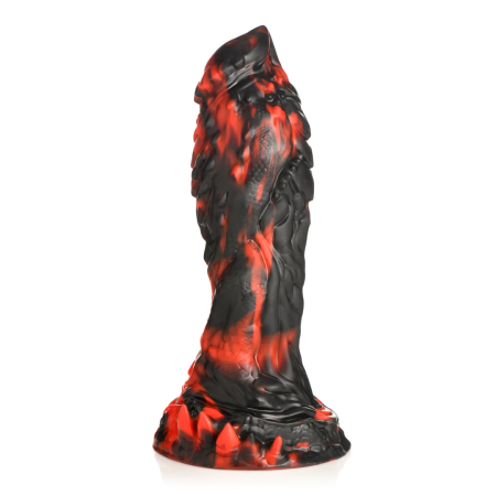 XR Brands Grim Reaper Silicone Intimate Device Red/Black Large