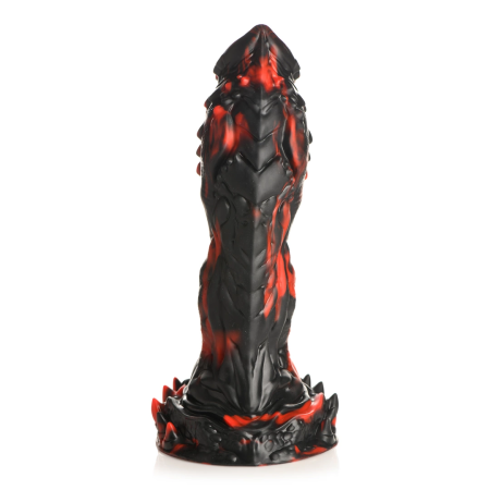 XR Brands Grim Reaper Silicone Intimate Device Red/Black Large