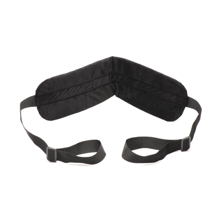 XR Brands Lover's Strap Black Adjustable Support Harness
