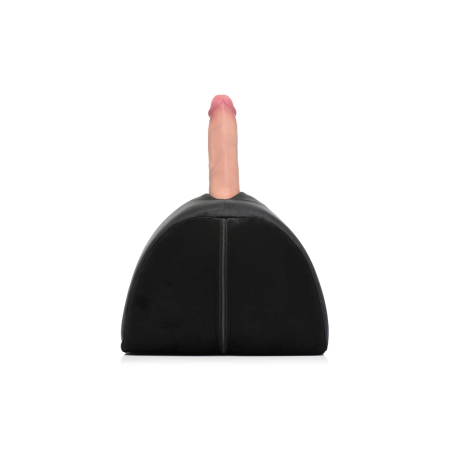 XR Brands Love Toy Cushion Black - Ergonomic High-Density Foam Support