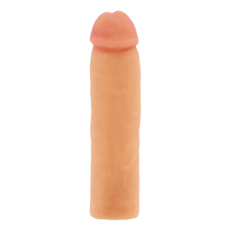 Fat Jack Intimate Sleeve Extension Flesh Tone TPR 22cm x 5.7cm