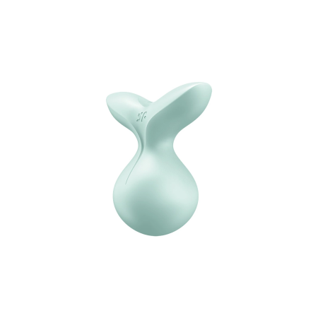 Viva la Vulva 3 Lay-On Vibrator Mint - Ergonomic Silicone Massager