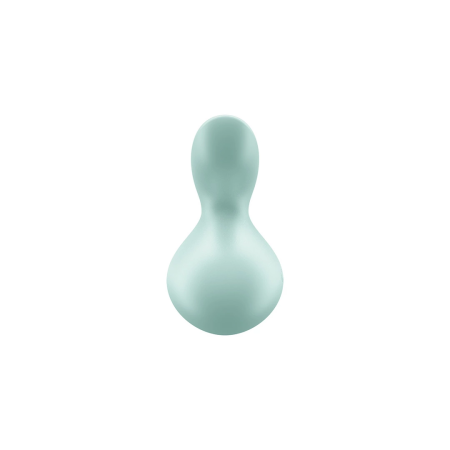 Viva la Vulva 3 Lay-On Vibrator Mint - Ergonomic Silicone Massager