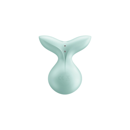 Viva la Vulva 3 Lay-On Vibrator Mint - Ergonomic Silicone Massager