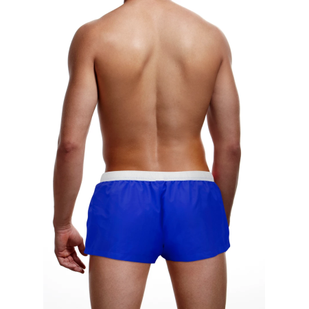 Prowler Swim Trunk S Blue - Fitted Polyester Swimwear with Drawstring