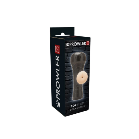 Prowler RED Intimate Stroker Sleeve TPE Black Compact Design