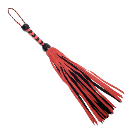 Prowler RED Flogger 33'' - Black/Red Leather Impact Tool