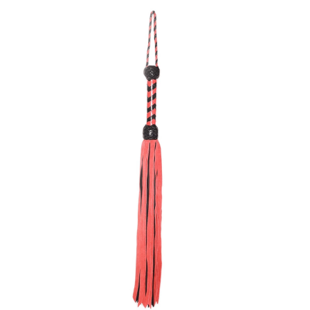 Prowler RED Flogger 33'' - Black/Red Leather Impact Tool