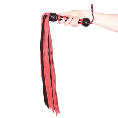 Prowler RED Flogger 33'' - Black/Red Leather Impact Tool