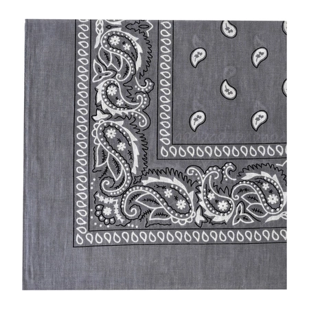 Hanky Grey Handkerchief - Cotton Accessory for Community Identification