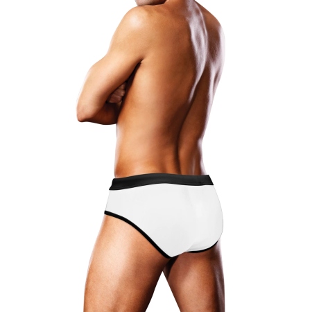 Prowler Swim Brief White Oversized Paw S - Pride Edition, Comfortable Fit