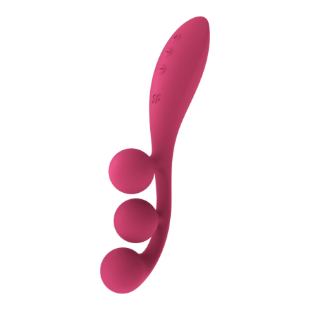 Satisfyer Tri Ball 1 Flexible Multi-Motor Intimate Device Red