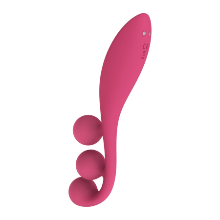 Satisfyer Tri Ball 1 Flexible Multi-Motor Intimate Device Red