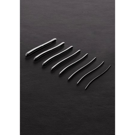 Shots Hegar Double Ended Dilator Set 8 Pieces in Leather Case