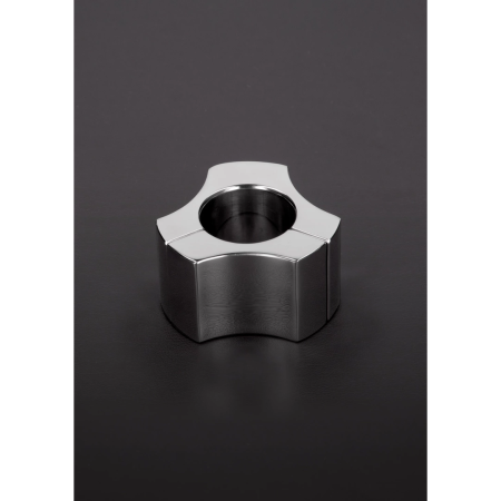 Ouch! Deluxe Magnetic Stainless Steel Ball Stretcher - 36 mm, Silver