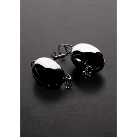 Shots Steel Evil Shells Intimate Pressure System Silver Adjustable