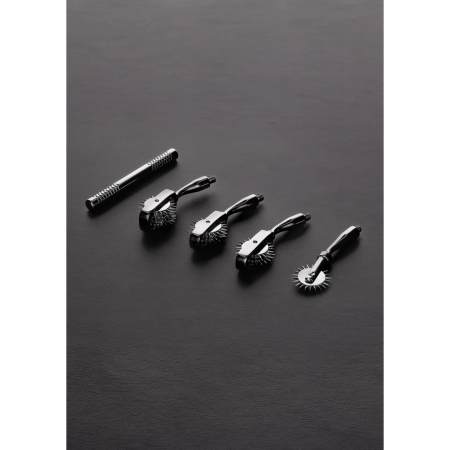 SINNER GEAR Interchangeable Pinwheel Set Chrome 4 Attachments