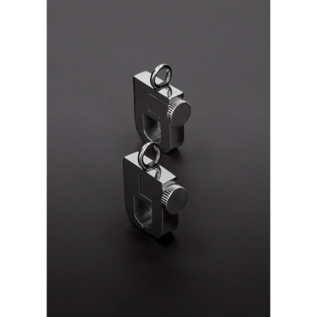 Shots Magnetic Nose & Nipple Mini Restraint Set Silver