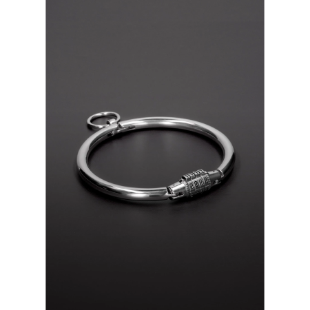 Kiotos Steel Stainless Steel Collar with Combination Lock - Small Size