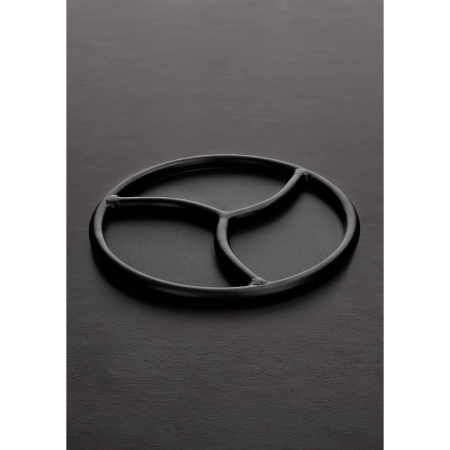 Triskelion Shibari Suspension Ring - Durable Steel Bondage Accessory