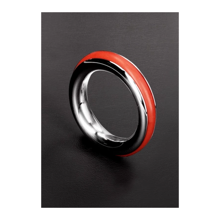 Cazzo Tensions 2 Stainless Steel Ring with Silicone Inlay 50mm