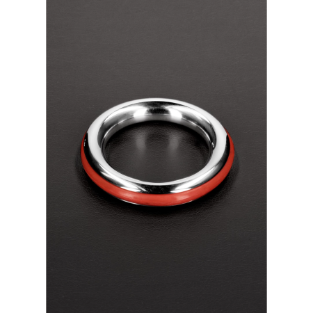 Cazzo Tensions 2 Stainless Steel Ring with Silicone Inlay 50mm