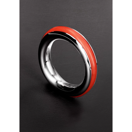 Cazzo Tensions 2 Stainless Steel Ring with Silicone Inlay 50mm