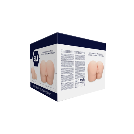 Shots Booty Bator XXL Anatomical Model with Self-Lubrication, 35 cm