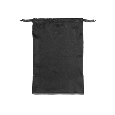 Le Desir Satin Storage Bag Black - Elegant Protective Lingerie Pouch
