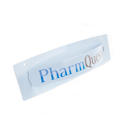 Sign Pharm Quest Decorative Silicone Brand Tag - Durable & Versatile