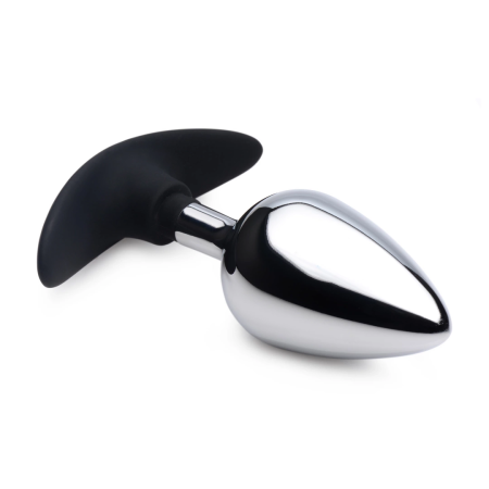 Dark Invader Large Hybrid Metal-Silicone Plug Nickel-Free