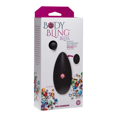 Bliss Flexible Mini Vibrator by Body Bling - Compact Rechargeable Model